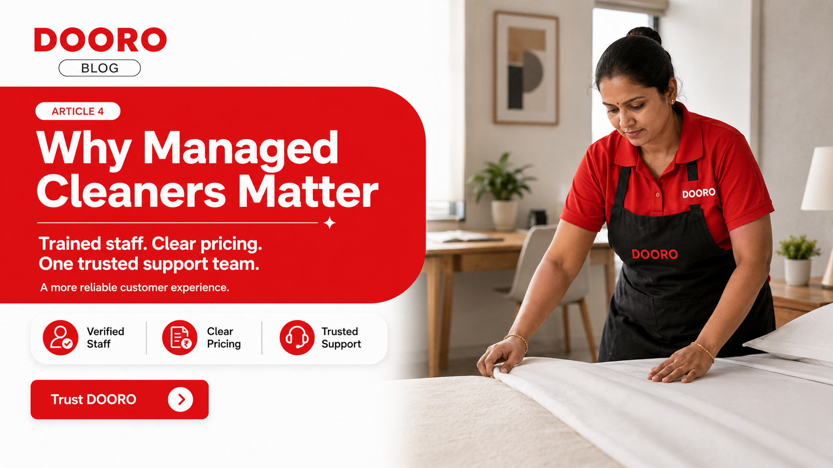 Why Company-Managed Cleaners Can Create a More Reliable Customer Experience